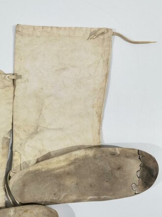 U.S. 1944 dated pair of "Mukluk" winter boots. Good condition, uncleaned