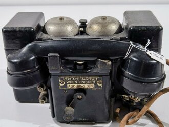 British WWII Telephone set " F" MKII, untested
