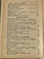 "Waffen- und Schiesstechnischer Leitfaden für die Ordnungspolizei" Ausgabe 1944 mit 568 Seiten. Buchrücken defekt, Bindung zum Teil lose