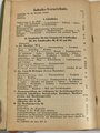 "Waffen- und Schiesstechnischer Leitfaden für die Ordnungspolizei" Ausgabe 1944 mit 568 Seiten. Buchrücken defekt, Bindung zum Teil lose