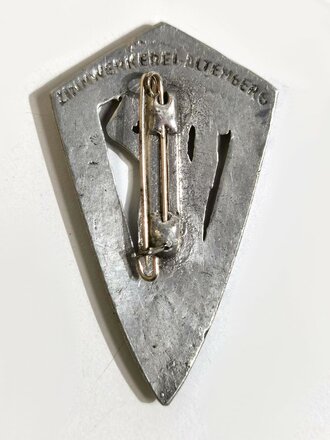 Metallabzeichen " Deutsche Skimeisterschaften Altenberg Erz 1937"