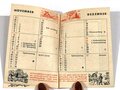 "Merkbüchlein für die Tasche mit Kalender 1944", Kleinformat