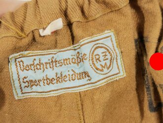 SA Standarte 92 Braunschweig, Vorschriftsmässige Sporthose , leicht getragenes Stück in gutem Zustand