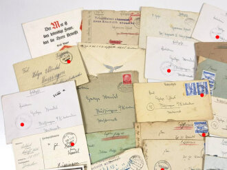Konvolut Feldpost einer Familie aus Rüssingen (...