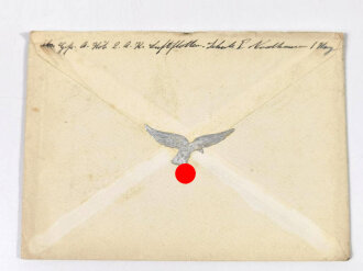 Konvolut Feldpost einer Familie aus Rüssingen ( Pfalz ) 44 Briefe, der letzte vom 31.7.44 mit Hinweis " gefallen für Großdeutschland" dazu die Todesanzeige