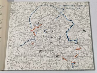 "Der Kessel von Tscherkassy" Herausgeber: Truppenkameradschaft Wiking Hannover mit Grußwort von 1963 . Großformatiger Band in gutem Zustand