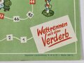 Brettspiel "Wettrennen mit dem Verderb" mit Spielregeln, Deutsche Landwerbung GmbH, DIN A3