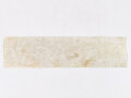 Banderole für die Sammelbüchse Gau Niederdonau "Kriegs-Hilfswerk für das Deutsche Rote Kreuz", 9 x 35 cm, verschmutzt, ausgebessert