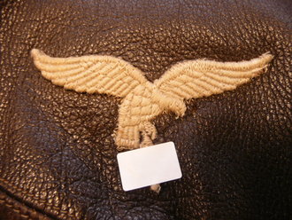 Luftwaffe braune Fliegerjacke für Jagdflieger (sog. Reichsverteidigungsjacke)