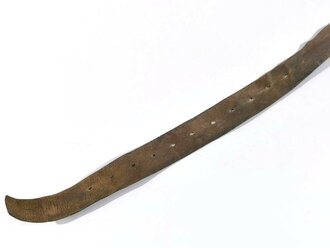 Russland 2.Weltkrieg, Koppel für Mannschaften aus Leder , getragenes Stück, Gesamtlänge 119cm