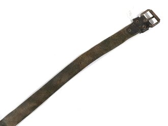 Russland 2.Weltkrieg, Koppel für Mannschaften aus Leder , getragenes Stück, Gesamtlänge 112cm