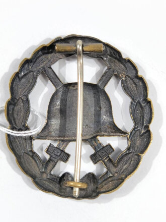 1.Weltkrieg Verwundetenabzeichen schwarz, Buntmetall, durchbrochene Ausführung