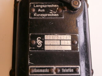 Kriegsmarine Sprechsatz für Geschützbedienung