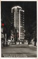 Ansichtskarte Stuttgart, Stadt der Auslandsdeutschen, Eberhardstraße mit Tagesblatt-Turmhaus, gelaufen 1940