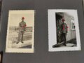 Reichsarbeitsdienst Abteilung 2/283, Fotoalbum eines Angehörigen mit 30 Fotos sowie eingeklebtem Ärmelabzeichen