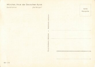 Ansichtskarte München Haus der Deutschen Kunst "Der Morgen"