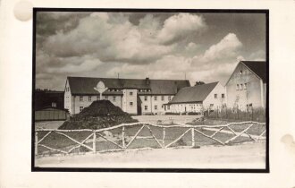 Foto als Ansichtskarte Reichsarbeitsdienst Stammlager Langenzenn