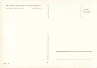 Ansichtskarte München Haus der Deutschen Kunst "Modell-Pause"