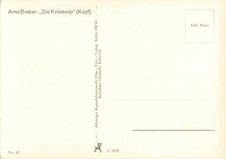 Ansichtskarte München Haus der Deutschen Kunst "Die Knieende (Kopf)"