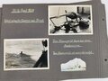 Kriegsmarine, 77 Fotos eines Geleitzugfahrers, unter anderem Vorpostenboot 811, diverse Fotos Norwegen Christiansand uvm...