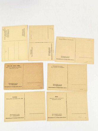 Winterhilfswerk des Deutschen Volkes 1933/34, 7 Postkarten