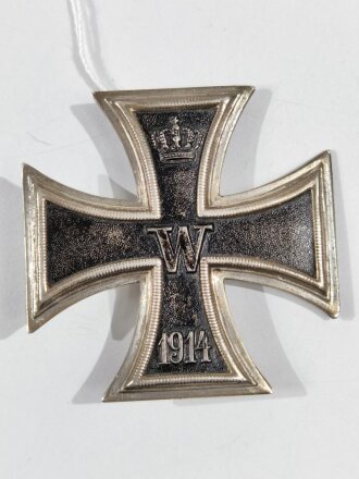 Eisernes Kreuz 1.Klasse 1914, unter dem Gegenhaken "We" gestempelt, guter Zustand