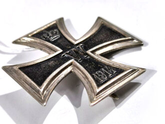 Eisernes Kreuz 1.Klasse 1914, unter dem Gegenhaken "We" gestempelt, guter Zustand