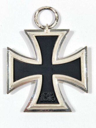 Eisernes Kreuz 2.Klasse 1939 , neuwertiges Stück, im Bandring Hersteller "113" für Hermann Aurich, Dresden