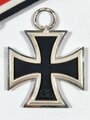 Eisernes Kreuz 2.Klasse 1939 , neuwertiges Stück, im Bandring Hersteller "113" für Hermann Aurich, Dresden