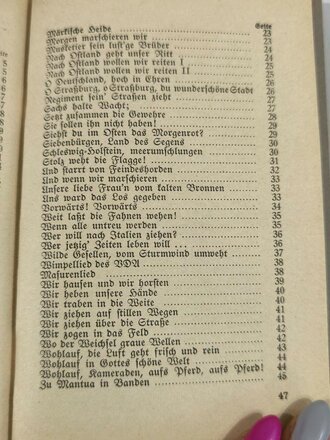 "VDA Lieder" 47 Seiten, sehr guter Zustand