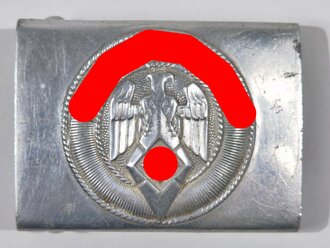 Hitler Jugend Koppelschloss Aluminium, Hersteller RZM...