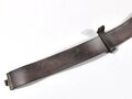 Hitler Jugend Koppel, das Koppelschloss Eisen vernickelt, Hersteller RZM  M4/30, geschwärztes Koppel, Gesamtlänge 77cm
