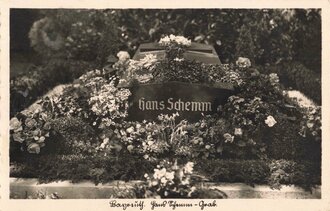 Gauleiter Hans Schemm  Bayreuth, 2 Fotos und eine Ansichtskarte