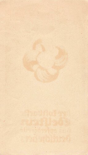 Winterhilfswerk, Türplakette November 1935, 75 x 135mm