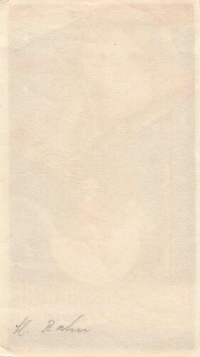 Winterhilfswerk, Türplakette Dezember 1935, 75 x 135mm