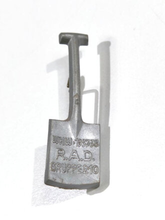 Winterhilfswerk Gau Essen, Kunststoffabzeichen RAD Spaten