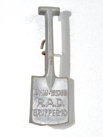 Winterhilfswerk Gau Essen, Kunststoffabzeichen RAD Spaten