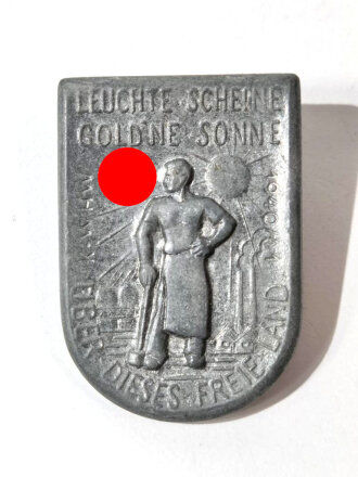 Winterhilfswerk Gau Moselland, Metallabzeichen Freies...