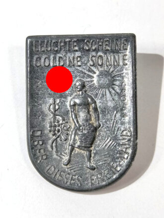 Winterhilfswerk Gau Moselland, Metallabzeichen Freies...