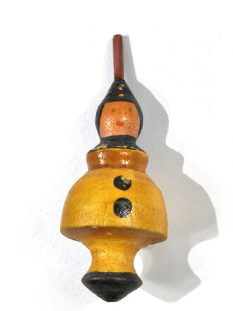 Winterhilfswerk Reichsstraßensammlung, Holzkreisel, Frau als Clown