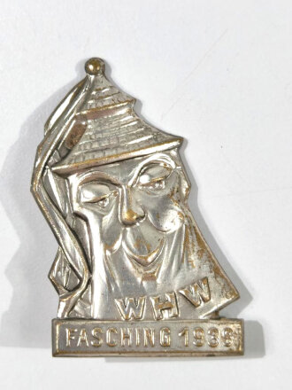 Winterhilfswerk Blechabzeichen Nürnberger Fasching