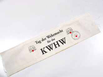 Armbinde "Tag der Wehrmacht für das KWHW (...