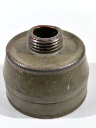 Reichswehr Filtereinsatz / Gasmaskenfilter datiert 1938