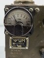 Ungarn Nachkrieg, Sendeverstärker zum Tornisterfunkgerät R-109 . Originallack Funktion nicht geprüft