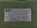 DDR, Fuchsjagd-Peilempfänger FPE 80 für den Bereich 3,5 - 3,8 MHz (80 m). Funktion nicht geprüft