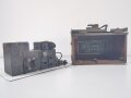 British WWII Fullerphone MK IV. Used, original paint, uncleaned, function not tested