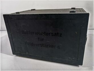 "Batterieuntersatz für Feldverstärker...