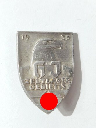 Leichtmetallabzeichen HJ Zeltlager 1936 Gebiet 13