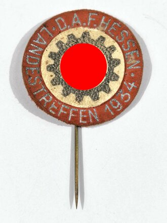 Ledernes Abzeichen "Landestreffen DAF Hessen 1934"
