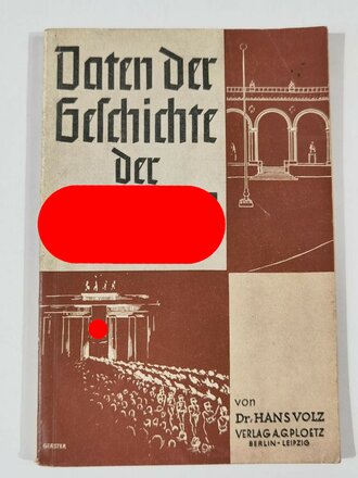 "Daten der Geschichte der NSDAP" Verlag Ploetz,...